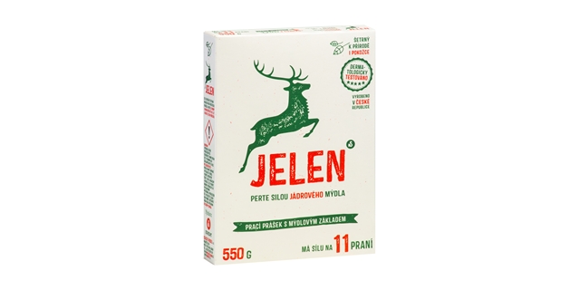 Jelen mýdlový prášek 550 g                                                                                                                                                                                                                                